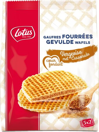 Lotus Gaufre Coeur Fondant Vergeoise