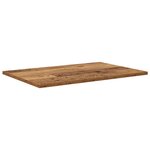 vidaXL Planche d'étagère à livres 4 Pièces Marron 100 x 40 x 1.5cm
