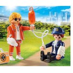 PLAYMOBIL 70823 - Duo Secouriste et policière