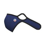 Masque vélo anti-pollution bleu avec filtre FFP2 - taille XL (homme)