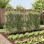vidaXL Treillis de jardin pour plantes grimpantes 2 Pièces forme en U