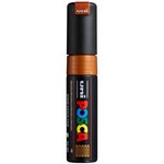 Marqueur pointe large biseautée pc8k 8mm bronze x 6 POSCA