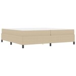 vidaXL Cadre de lit Vert gris clair 200 x 200 cm