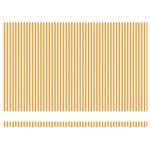 vidaXL Auvent Rétractable Orange et Blanc 500x300 cm tissu