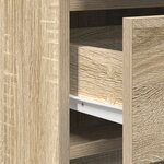 vidaXL Buffet en chêne Sonoma 40x41x75 cm en bois d'ingénierie