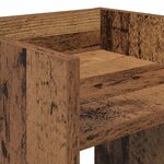 vidaXL Support de Plante Bois ancien 30 x 30 x 40 cm Bois d'ingénierie