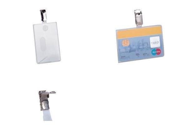 onglet pr nom  avec clip  54 x 90mm  format portrait DURABLE