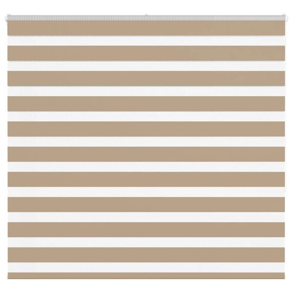 vidaXL Store zèbre marron sable largeur du tissu 155 9cm polyester