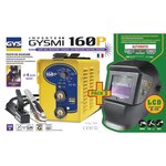 Gys poste à souder gysmi 160p + masque lcd techno 11 10-160 a