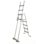 Bestway jeu de piscine rectangulaire power steel 412x201x122 cm 56456