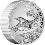 Monnaie AUSTRALIAN KOOKABURRA Incused 5 Oz Argent 8$ Australia 2026