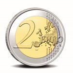 Pièce de monnaie 2 euro commémorative Pays-Bas 2022 BE - Programme Erasmus