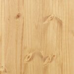 vidaXL Meuble TV Corona 100x45x58 cm bois de pin massif