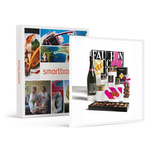 SMARTBOX - Coffret Cadeau Coffret Follement Fauchon : douceurs sucrées et salées avec champagne livrés à domicile -  Gastronomie