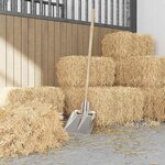 vidaXL Tête de pelle Argent 41 5 x 32 5 cm Aluminium