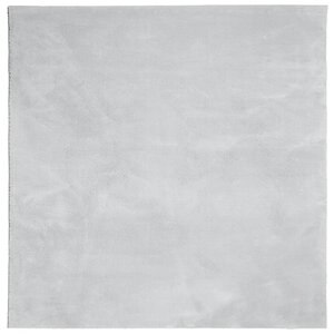 vidaXL Tapis HUARTE à poils courts doux et lavable gris 120x120 cm