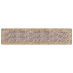 vidaXL Coureur de Tapis MARSA Gris 80 x 350 cm Polyester et PVC