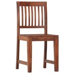 vidaXL Chaises à manger lot de 4 bois solide de manguier