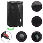 vidaXL Réservoir d'eau avec robinet pliable 1000 L PVC