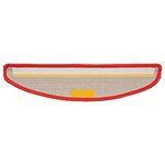 vidaXL Tapis d'escalier 15 Pièces rouge 56x17x3 cm