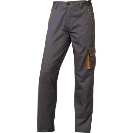 Pantalon panostyle gris/orange taille XL