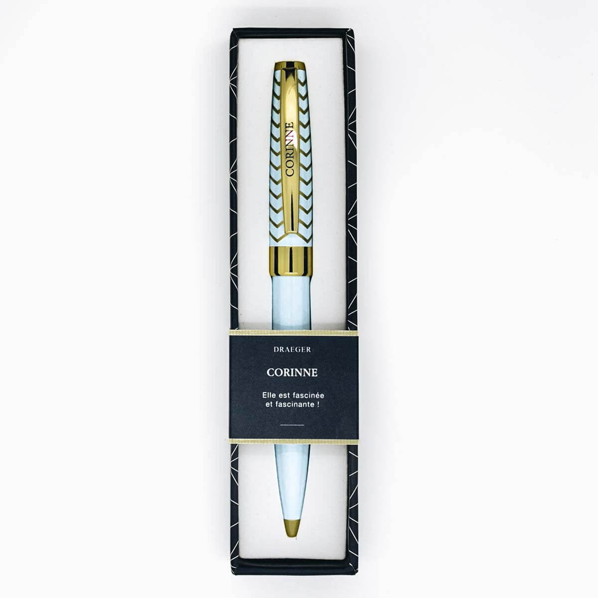 Stylo Personnalisé Prénom De Femme Au Choix - Pastel Chic - Agnès