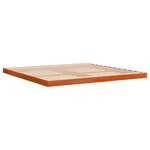vidaXL Cadre de lit cire marron 180x200 cm bois de pin massif