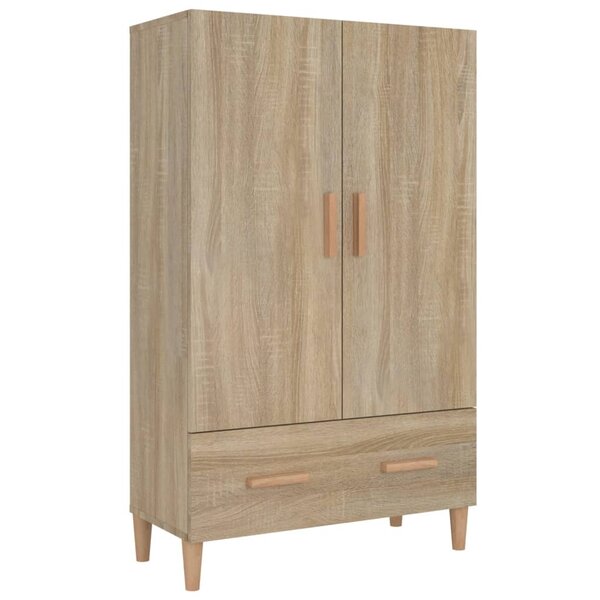 vidaXL Buffet haut Chêne sonoma 70x31x115 cm Bois d'ingénierie