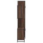 vidaXL Ensemble de meubles de salle de bain 3 Pièces Chêne marron