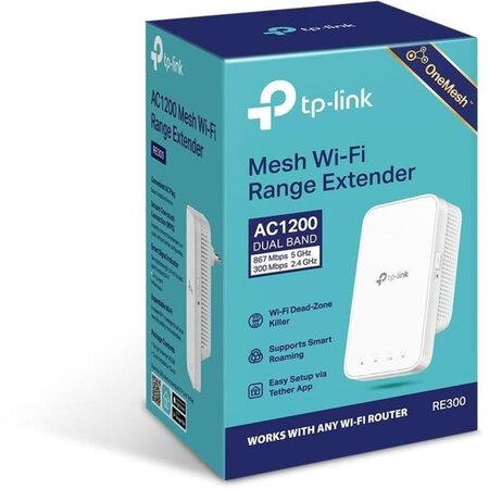 TP-Link RE300 Répéteur WiFi Mesh AC 1200 Mbps - La Poste