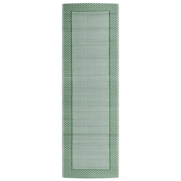 vidaXL Tapis d'extérieur ARAKIL vert 80x250 cm PP