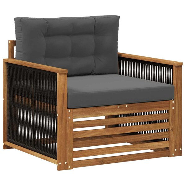 vidaXL Sofa de milieu extérieur Naturel