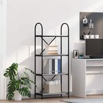 vidaXL Étagère Sonoma gris 60 x 30 x 146 cm Bois d'ingénierie