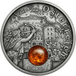 Monnaie AUSTRIA Amber Route Argent 1$ Niue 2026