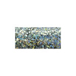 Poudre de paillettes hologramme argenté brillant 2mm 10 ml