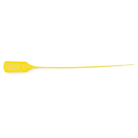 Scellé grande longueur à tige lisse jaune (lot de 100)