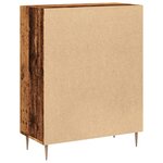 vidaXL Buffet vieux bois 69 5x34x90 cm bois d'ingénierie