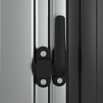 vidaXL Abri de jardin Anthracite 180 5x97x209 5 cm Acier galvanisé