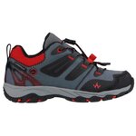 WANABEE Chaussures de randonnée Hike 300 2 LOW WP - Enfant Garçon - Gris et rouge