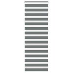 vidaXL Store zèbre gris foncé largeur du tissu 70 9 cm polyester