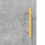 vidaXL Buffet Gris béton 34 5x34x90 cm Bois d'ingénierie