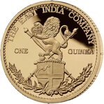 Pièce de monnaie en Or 1 Guinea g 8.4 Millésime 2024 GUINEA