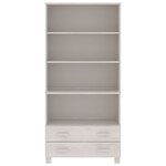 vidaXL Buffet HAMAR Bois massif de pin Blanc