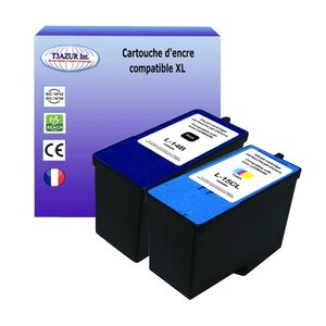 Cartouche compatible Lexmark N°14 + n°15  - Noir+ Couleur - T3AZUR