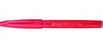 Stylo feutre Sign Pen SES15 Pointe Brush Flexible Rouge PENTEL