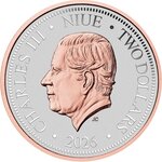 Pièce de monnaie en Argent 2 Dollars g 31.1 (1 oz) Millésime 2026 Native Impressions WEDGE-TAILED EAGLE