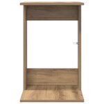 vidaXL Table d'appoint Chêne artisanal 40 x 38 x 62 5 cm