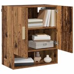 vidaXL Meuble mural Bois ancien 60 x 31 x 70 cm Bois d'ingénierie