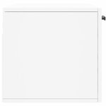 vidaXL Armoire murale blanc 80x36 5x35 cm bois d'ingénierie
