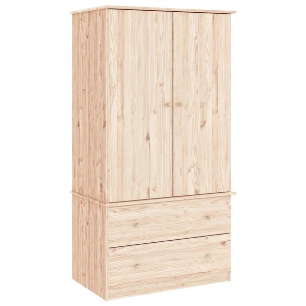 vidaXL Garde-robe ALTA 90x55x170 cm bois massif de pin